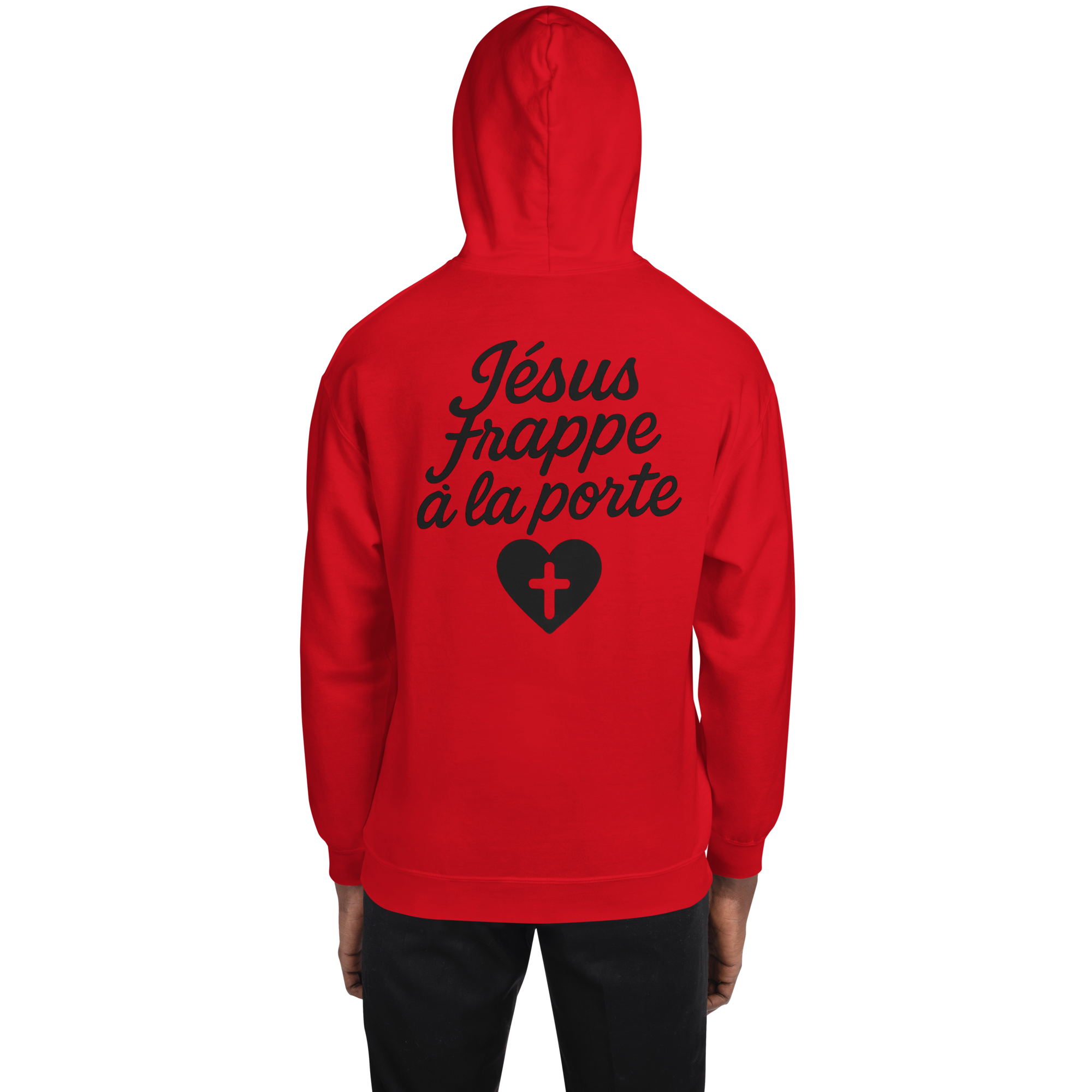 Jésus t'aime : Hoodie R/V